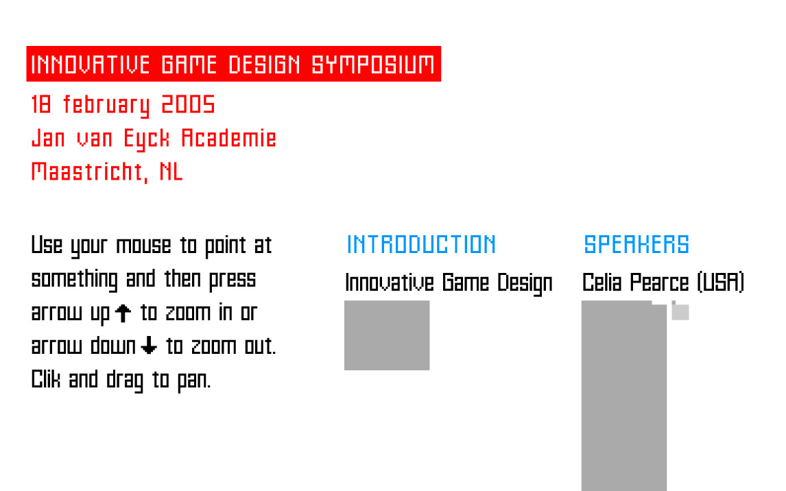 Innovative Game Design Symposium